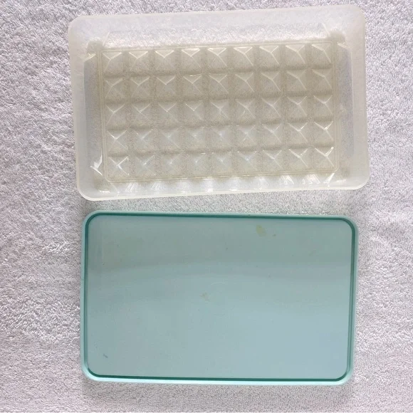 Tupperware Light Blue & Transparent Container Set 9pc - Picture 14 of 16